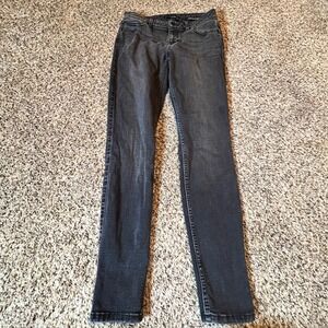 Guess Los Angeles Power Stretch Skinny Jeans Womens 28 Faded Black WB4AB2D3VP0